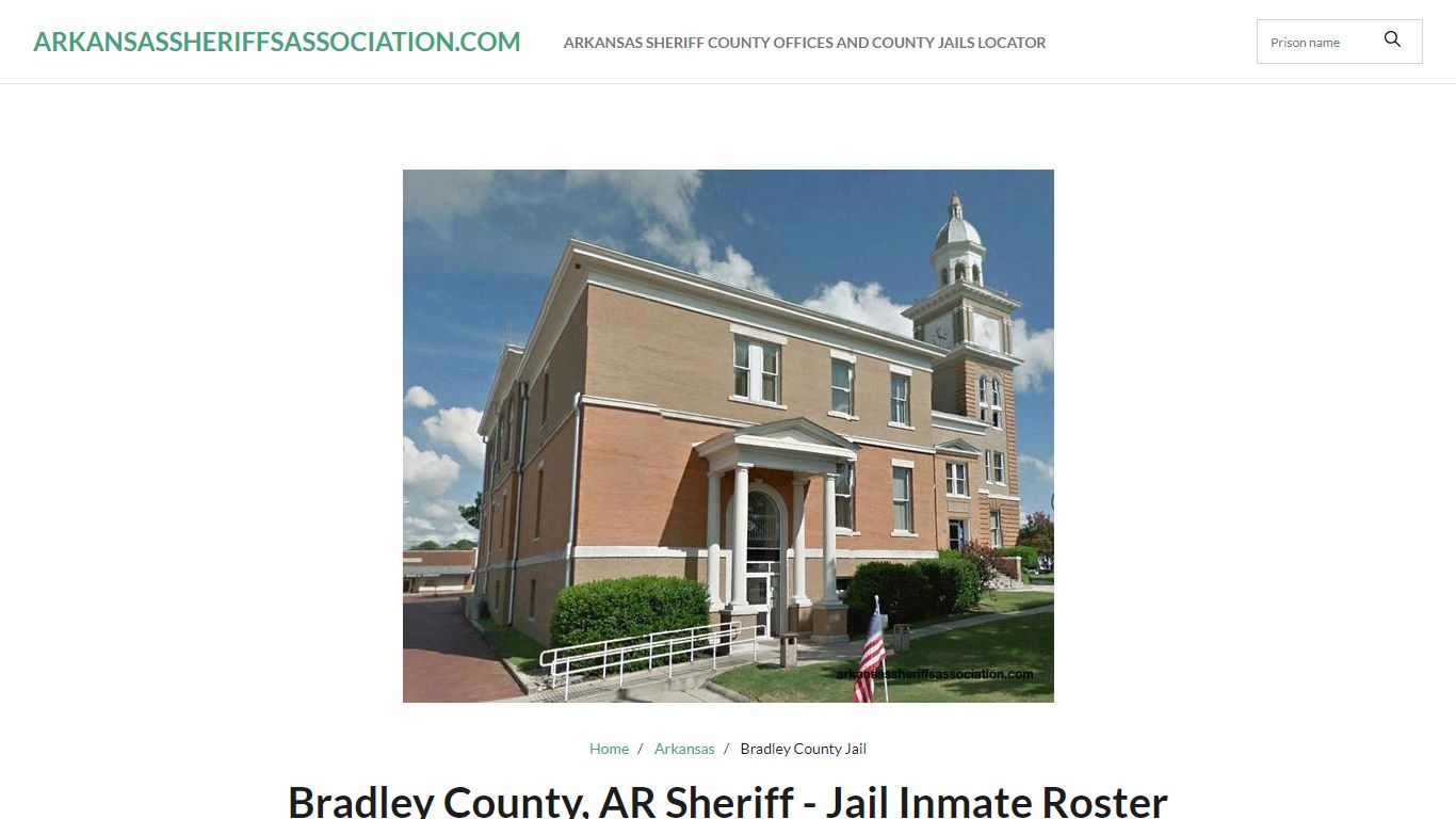 Bradley County, AR Sheriff - Jail Inmate Roster